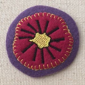 10/$10 - Vintage Purple/Pink Patch